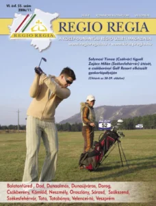 Régió Regia · 2006. november – eredeti címlap