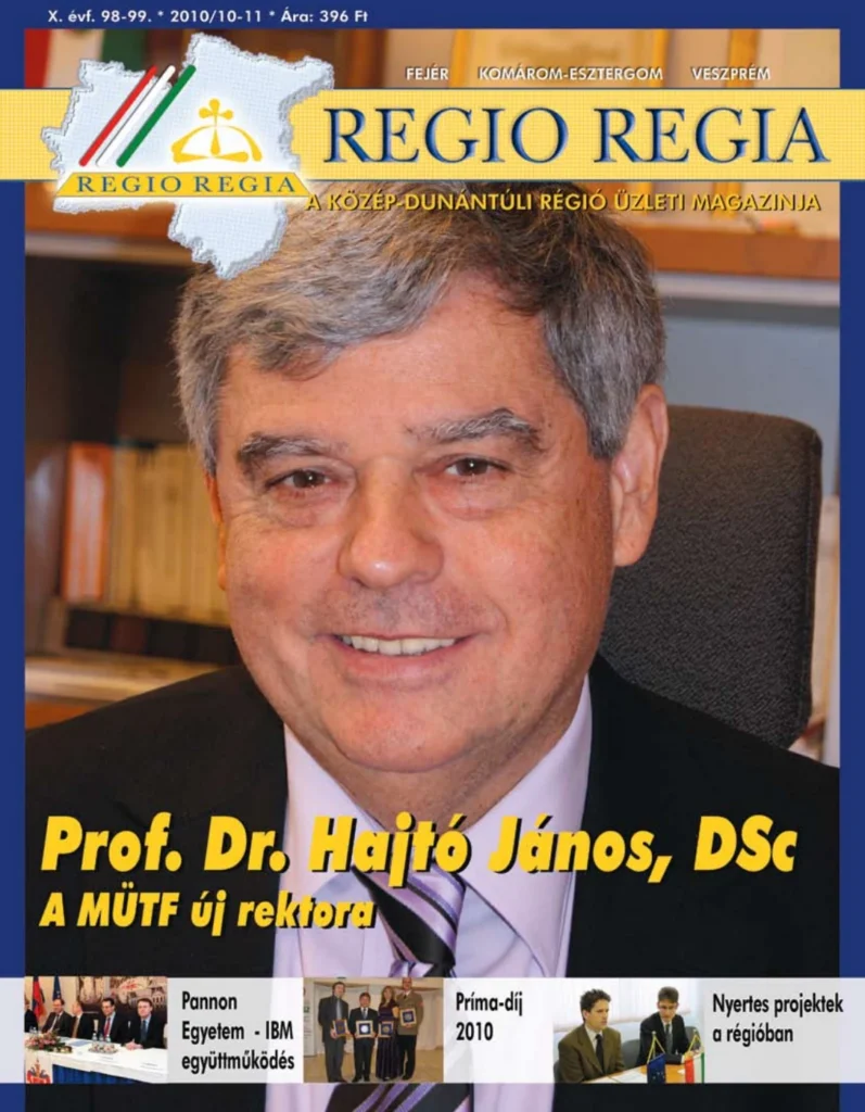 Régió Regia · 2010. október–november – eredeti címlap