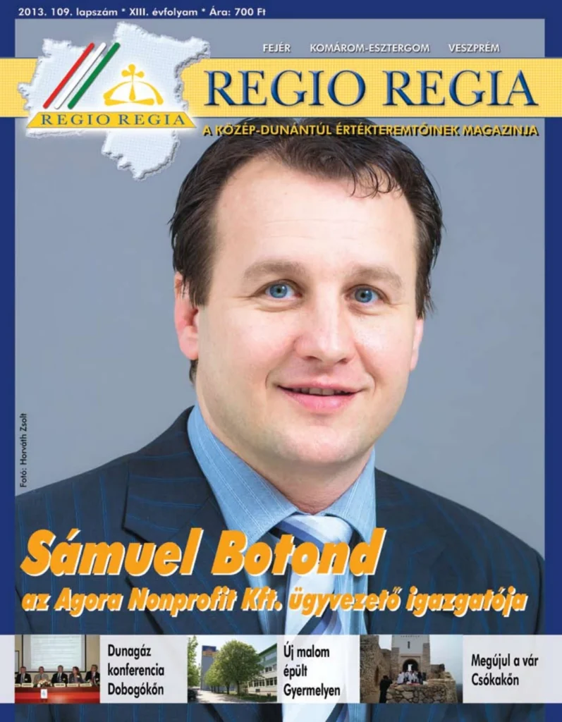 Régió Regia 109. – eredeti címlap