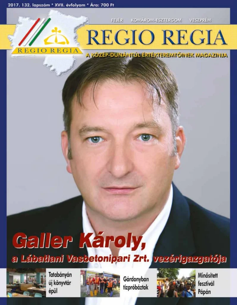Régió Regia 132. – eredeti címlap