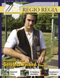 Régió Regia · 2008. szeptember – eredeti címlap