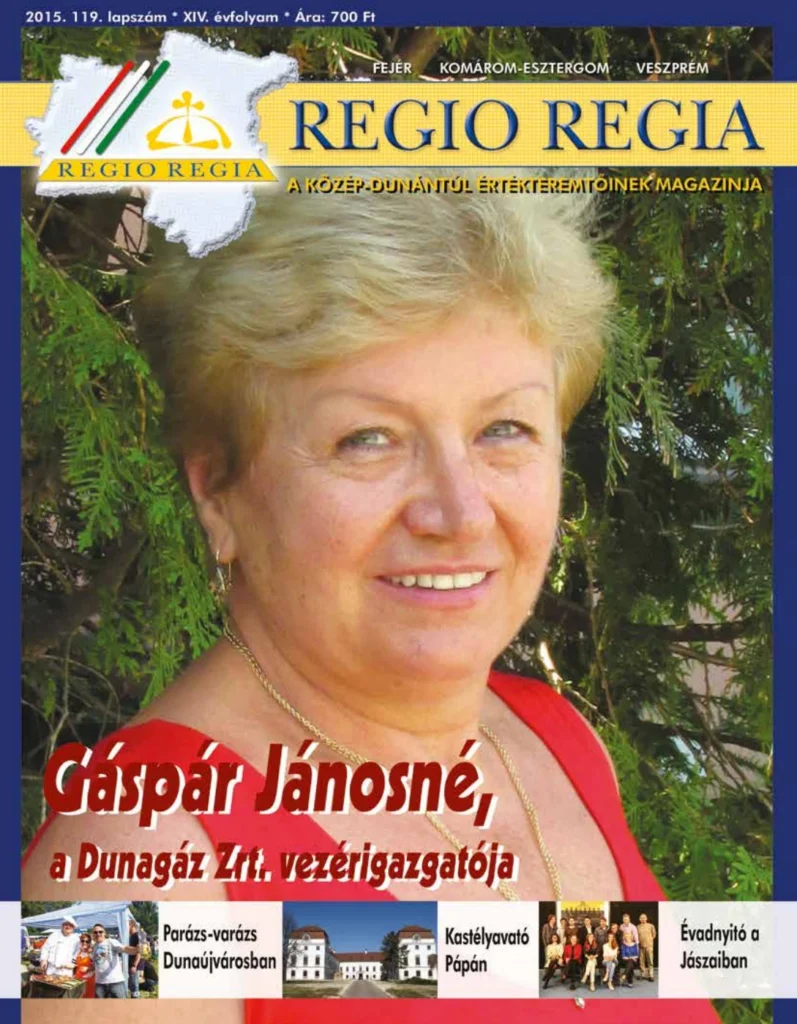 Régió Regia 119. – eredeti címlap