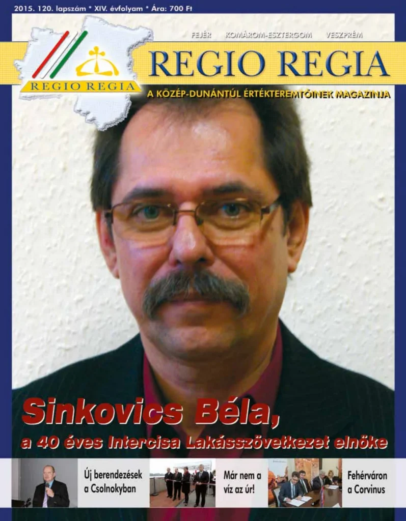 Régió Regia 120. – eredeti címlap