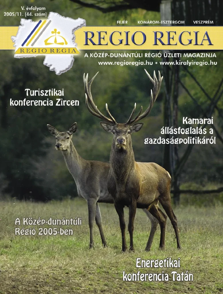 Régió Regia · 2005. november – eredeti címlap