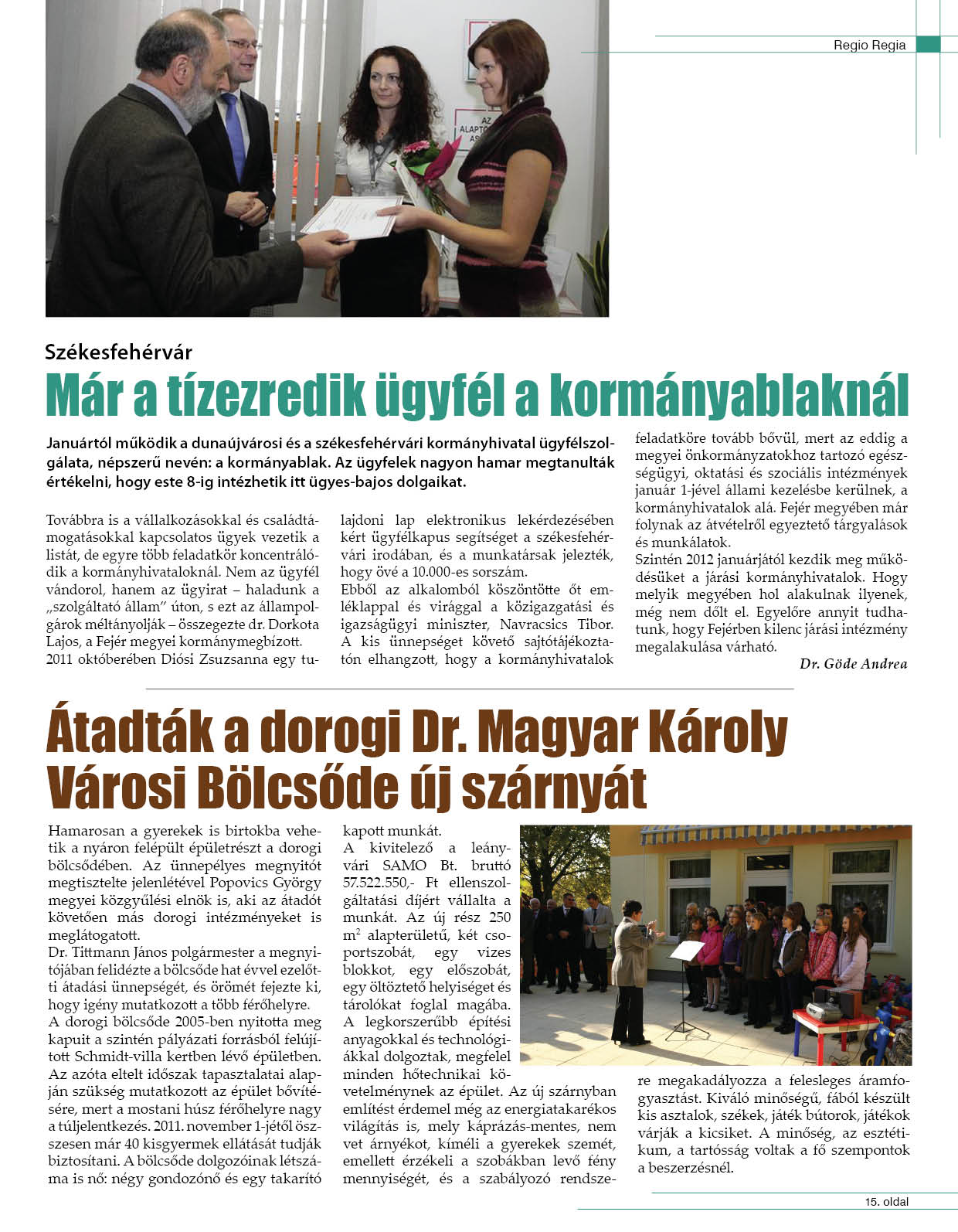 Már a tízezredik ügyfél a kormányablaknál