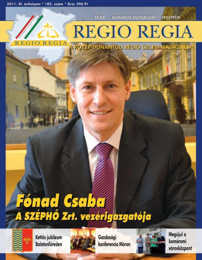 Régió Regia 102. – eredeti címlap