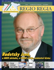 Régió Regia 107. – eredeti címlap
