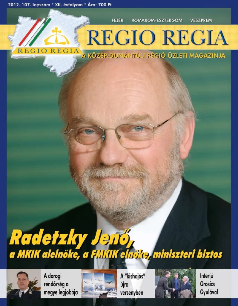 Régió Regia 107. – eredeti címlap