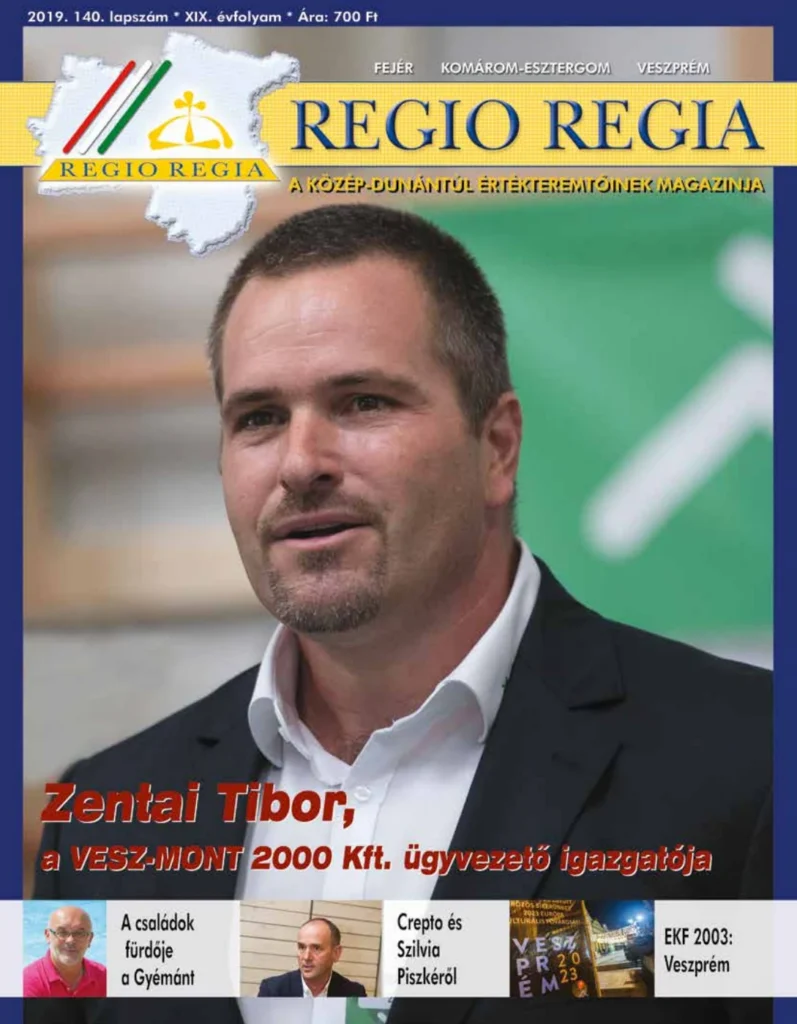 Régió Regia 140. – eredeti címlap