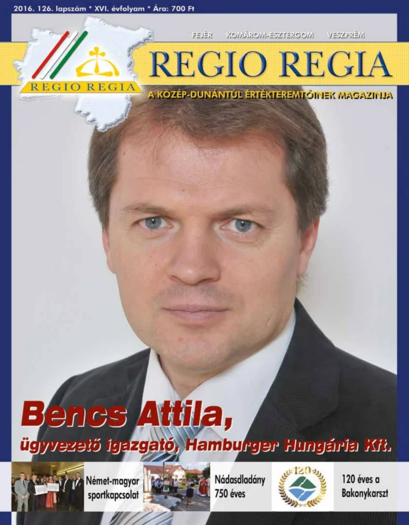 Régió Regia 126. – eredeti címlap