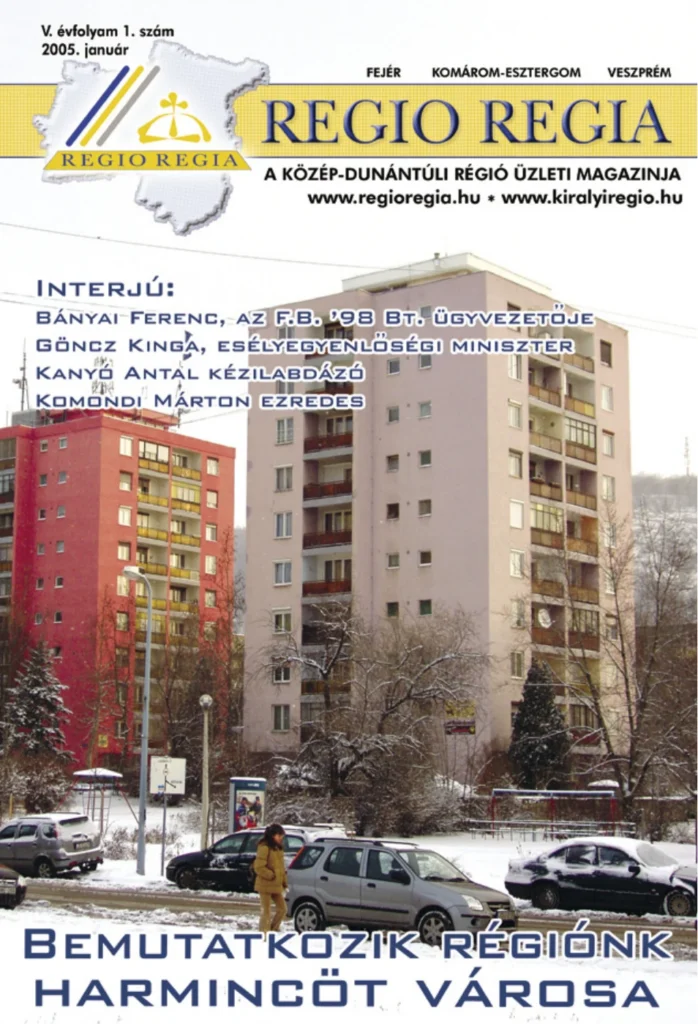 Régió Regia · 2005. január – eredeti címlap