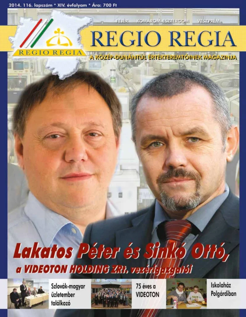 Régió Regia 116. – eredeti címlap