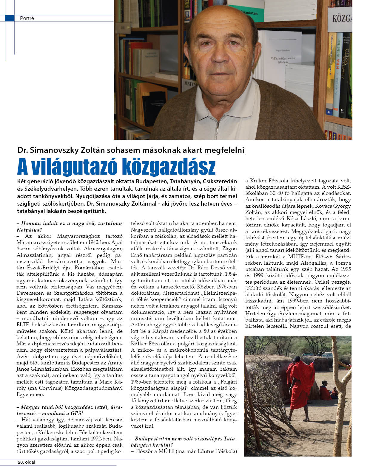 A világutazó közgazdász