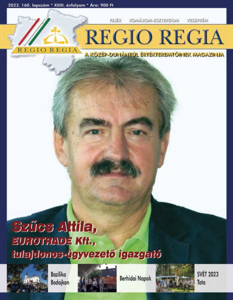Régió Regia 160. – eredeti címlap
