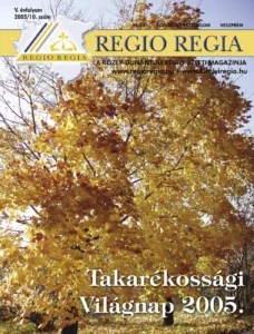 Régió Regia · 2005. október – eredeti címlap