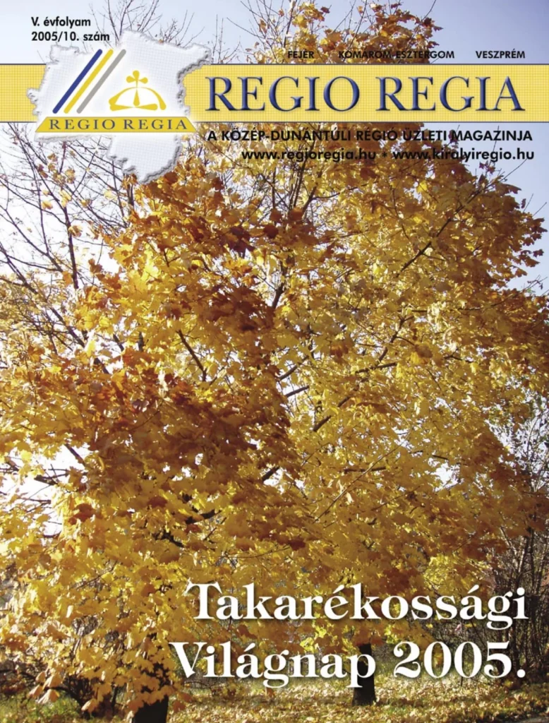 Régió Regia · 2005. október – eredeti címlap